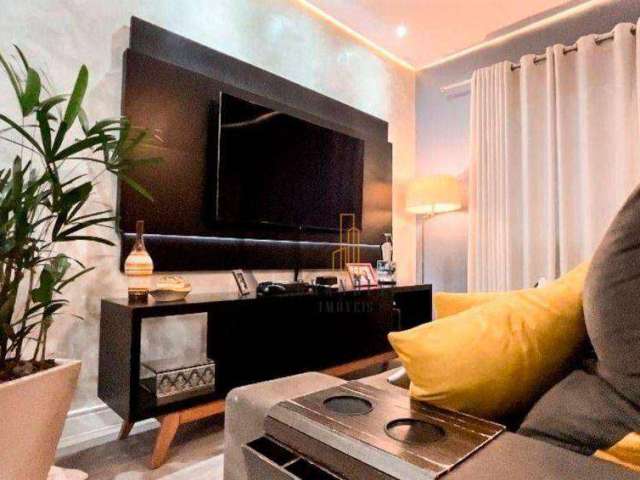 Sobrado com 3 dormitórios à venda, 118 m² por R$ 900.000,00 - Vila Homero Thon - Santo André/SP