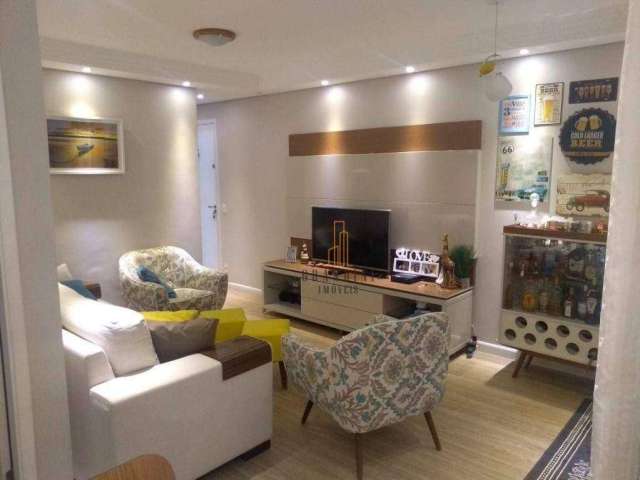 Apartamento com 2 dormitórios à venda, 63 m² por R$ 400.000,00 - Piraporinha - Diadema/SP