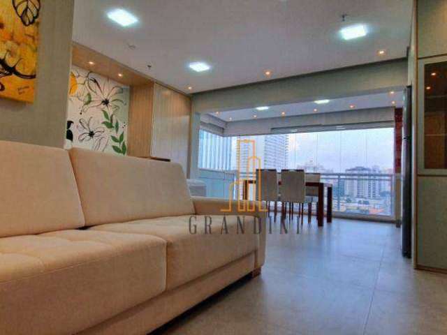 Flat com 1 dormitório para alugar, 42 m² por R$ 3.926,00/mês - Centro - São Bernardo do Campo/SP
