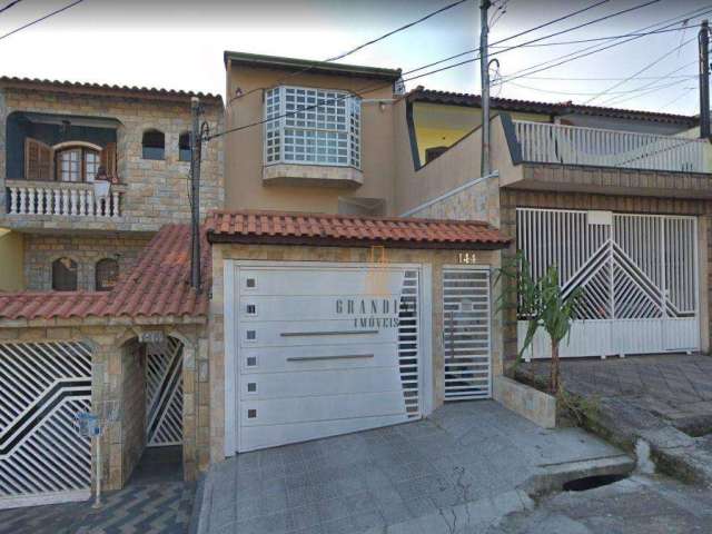 Sobrado com 3 dormitórios à venda, 260 m² por R$ 800.000,00 - Jardim Santo Antônio de Pádua - Santo André/SP