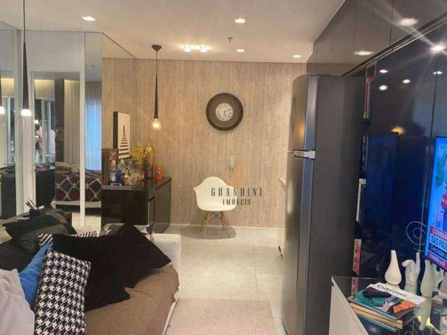 Flat com 1 dormitório para alugar, 42 m² por R$ 3.481,00/mês - Centro - São Bernardo do Campo/SP