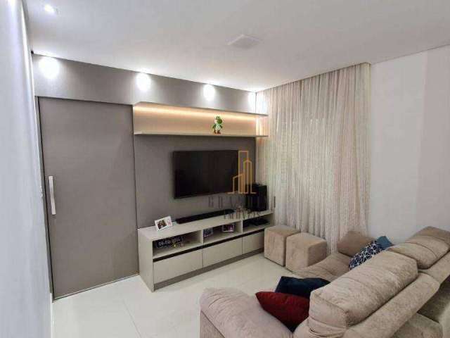 Apartamento com 3 dormitórios à venda, 84 m² por R$ 520.000,00 - Utinga - Santo André/SP