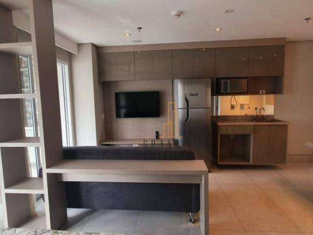 Flat com 1 dormitório para alugar, 42 m² por R$ 3.385,00/mês - Centro - São Bernardo do Campo/SP