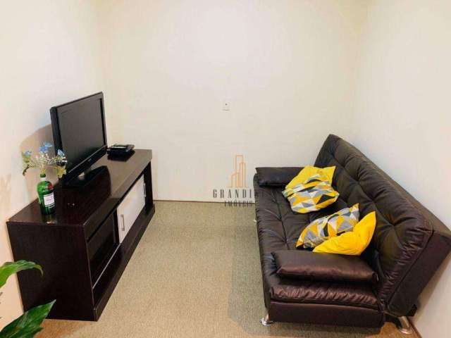 Flat com 1 dormitório à venda, 44 m² por R$ 244.000,00 - Centro - Santo André/SP