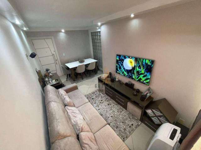 Apartamento com 2 dormitórios à venda, 50 m² por R$ 340.000,00 - Vila Palmares - Santo André/SP