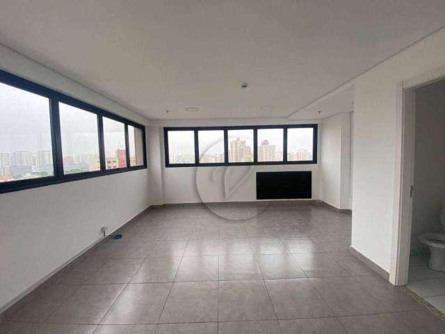 Sala para alugar, 71 m² por R$ 6.127,00/mês - Vila Assunção - Santo André/SP