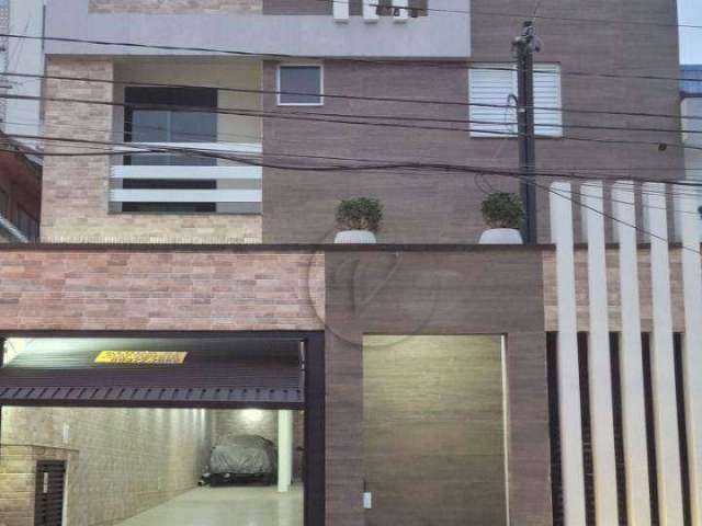 Apartamento com 3 dormitórios para alugar, 115 m² por R$ 3.400,02/mês - Vila Alice - Santo André/SP