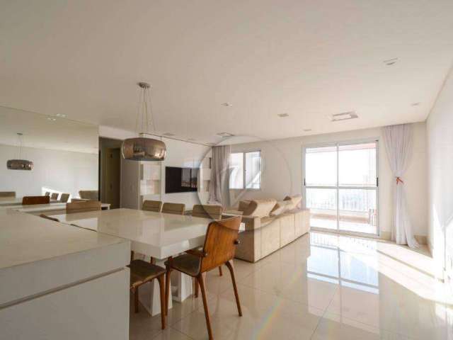 Apartamento com 3 dormitórios para alugar, 115 m² por R$ 6.393,66/mês - Vila Valparaíso - Santo André/SP