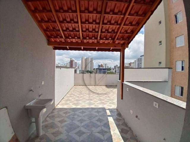 Cobertura com 2 dormitórios à venda, 100 m² por R$ 560.000 - Vila Santa Teresa - Santo André/SP