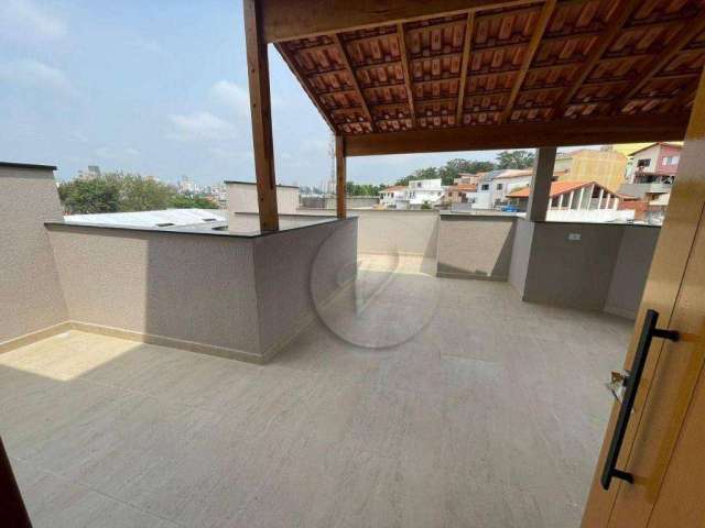 Cobertura com 2 dormitórios à venda, 93 m² por R$ 454.000,00 - Parque das Nações - Santo André/SP