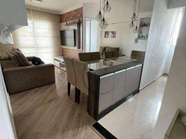 Apartamento com 2 dormitórios à venda, 48 m² por R$ 340.000 - Parque Jaçatuba - Santo André/SP