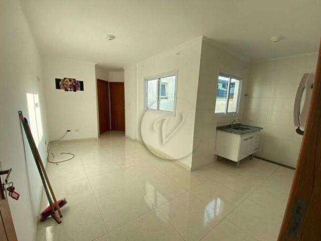 Cobertura com 2 dormitórios, 88 m² - venda por R$ 299.000,00 ou aluguel por R$ 1.820,00/mês - Vila Junqueira - Santo André/SP
