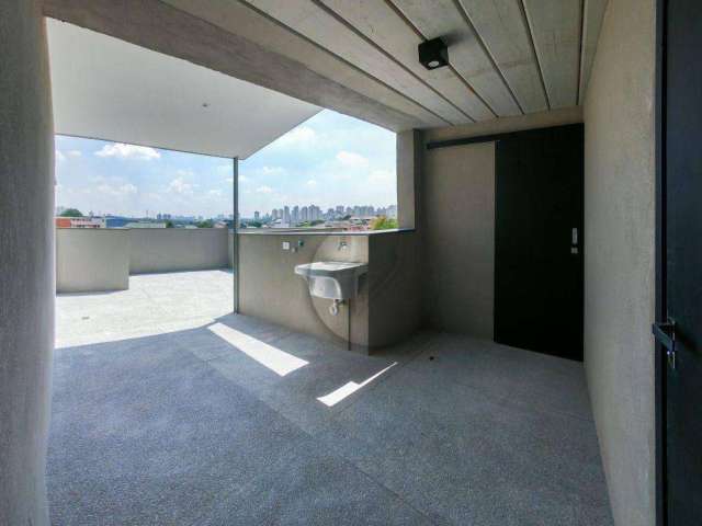 Cobertura com 2 dormitórios à venda, 76 m² por R$ 430.000,00 - Jardim Ocara - Santo André/SP