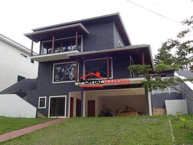 Casa com 4 dormitórios, 430 m² - venda por R$ 2.200.000,00 ou aluguel por R$ 9.702,00/mês - Granja Viana - Embu das Artes/SP
