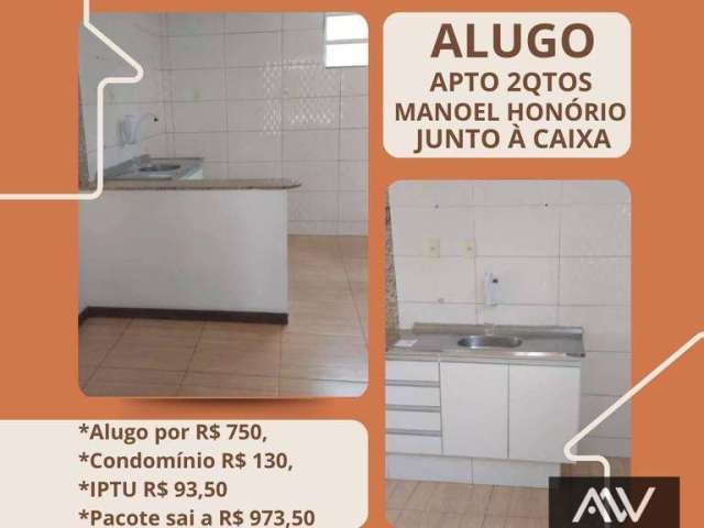 Apartamento com 2 dormitórios para alugar, 72 m² por R$ 973,50/mês - Manoel Honório - Juiz de Fora/MG