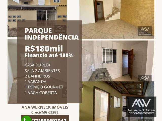 Casa com 2 dormitórios à venda, 84 m² por R$ 180.000,00 - Parque Independência III - Juiz de Fora/MG