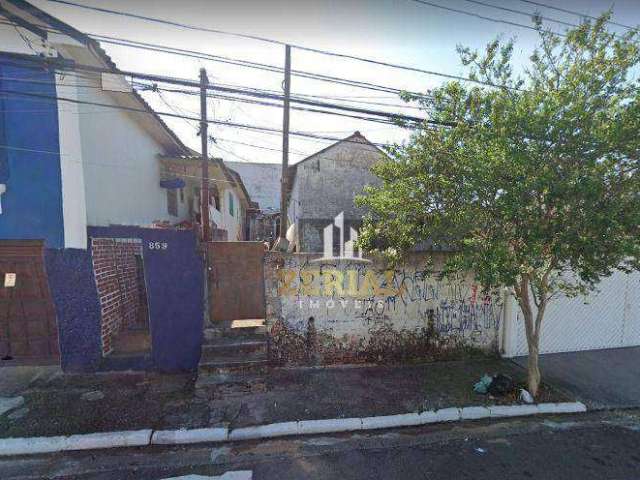 Terreno à venda, 336 m² por R$ 1.063.000,00 - Cerâmica - São Caetano do Sul/SP