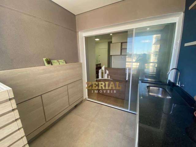 Apartamento com 1 dormitório, 37 m² - venda por R$ 400.000,00 ou aluguel por R$ 3.180,00/mês - Jardim do Mar - São Bernardo do Campo/SP
