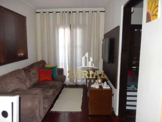 Sobrado com 3 dormitórios à venda, 136 m² por R$ 607.000,00 - Vila Linda - Santo André/SP