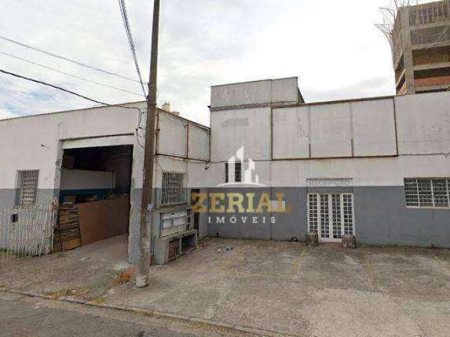 Galpão para alugar, 1432 m² por R$ 17.547,84/mês - Vila São Pedro - Santo André/SP