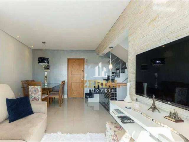 Cobertura com 2 dormitórios à venda, 153 m² por R$ 798.000,00 - Nova Gerti - São Caetano do Sul/SP
