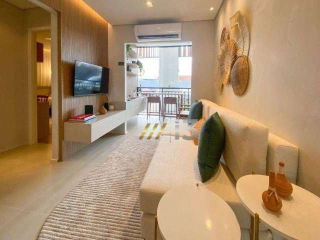 Apartamento com 2 dormitórios à venda, 56 m² por R$ 382.261,29 - Jardim Brogotá - Atibaia/SP