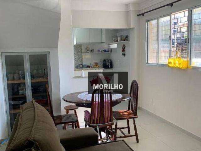 Apartamento Duplex com 2 dormitórios à venda, 70 m² por R$ 550.000,00 - Embaré - Santos/SP