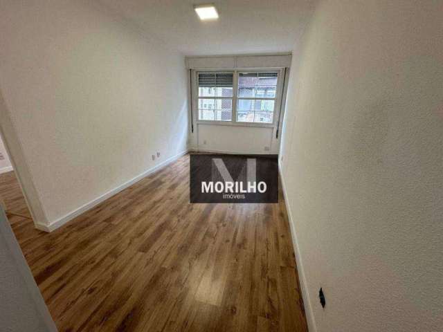 Apartamento com 1 dormitório à venda, 55 m² por R$ 355.100,00 - Pompéia - Santos/SP