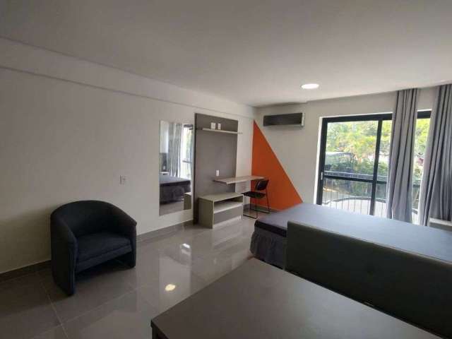 Apartamento com 1 dormitório para alugar, 32 m² por R$ 1.800/mês - Jardim Chácara Inglesa - São Bernardo do Campo/SP