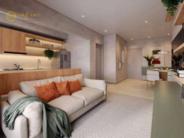 Apartamento Lançamento com 2 dormitórios, sendo 1 suíte à venda, 70 m² por R$ 611.000 - Fascínio Planeta - Centro - Sorocaba/SP