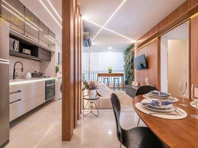 Apartamento Lançamento com 2 dormitórios, sendo 1 suíte  à venda, 53,70 m² por R$ 292.064 - Condomínio JR Hortência - Vila Hortencia, Sorocaba/SP