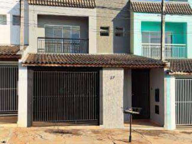 Casa Nova com 3 dormitórios, sendo 1 suíte  à venda, 89 m² por R$ 385.000 - Jardim Planalto - Tatuí/SP