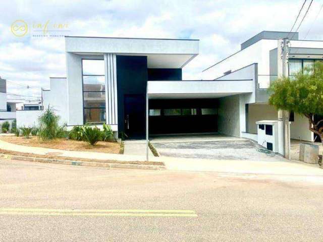 Casa Nova de Condomínio com 3 suítes, sendo 1 máster  à venda, 234 m² por R$ 1.590.000 - Condomínio Ibiti Reserva - Sorocaba/SP