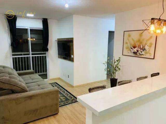 Apartamento com 3 dormitórios, sendo 1 suíte  à venda, 79 m² por R$ 350.000 - Condomínio Easy Life - Sorocaba/SP