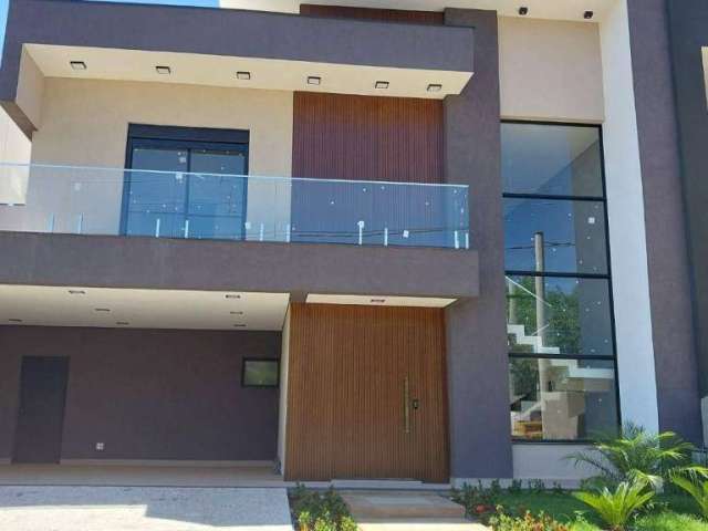 Casa Nova de Condomínio com 4 suítes, sendo 1 máster  à venda, 325 m² por R$ 1.750.000 - Condomínio Ibiti Reserva - Sorocaba/SP