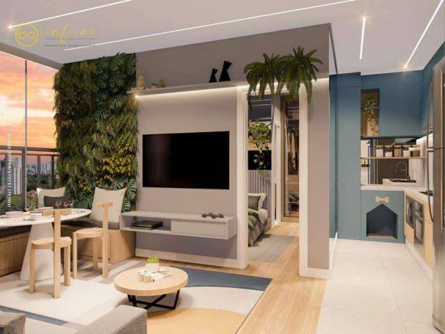 Apartamento Lançamento com 1 dormitório à venda, 40 m² por R$ 254.750 - Condomínio IPA Club - Sorocaba/SP