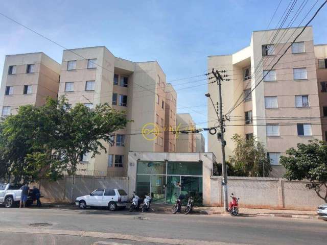 Apartamento com 2 dormitórios, 48 m² - aluguel por R$ 1.250/mês ou venda por R$ 170.000 - Condomínio Cores da Vida - Tatuí/SP