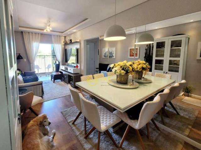 Apartamento com 2 dormitórios, sendo 1 suíte  à venda, 60 m² por R$ 570.000 - Condomínio Ateliê Campolim - Sorocaba/SP