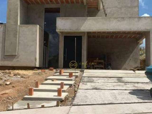 Casa em Construção de Condomínio com 3 dormitórios, sendo 1 suíte à venda, 207 m² por R$ 1.250.000 - Fazenda Alta Vista - Salto de Pirapora/SP