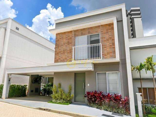Casa Mobiliada de Condomínio com 3 dormitórios, sendo 1 suíte  à venda, 155 m² por R$ 1.280.000 - Condomínio Tirreno Residences - Sorocaba/SP