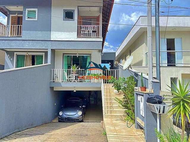 Casa em condomínio fechado com 3 quartos à venda na Rua Gagliari, 225, Jardim Rio das Pedras, Cotia, 200 m2 por R$ 720.000