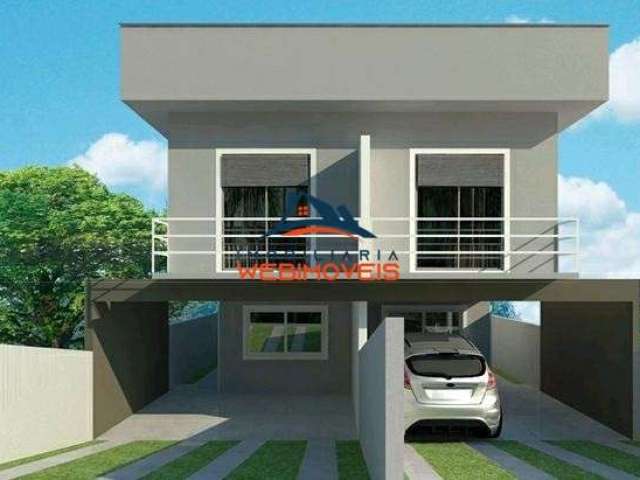 Casa em condomínio fechado com 3 quartos à venda na Rua Pirajussara, 686, Jardim Rio das Pedras, Cotia, 153 m2 por R$ 700.000