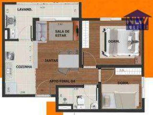 Apartamento com 2 dormitórios à venda, 42 m² por R$ 290.000,00 - Vila Matilde - São Paulo/SP