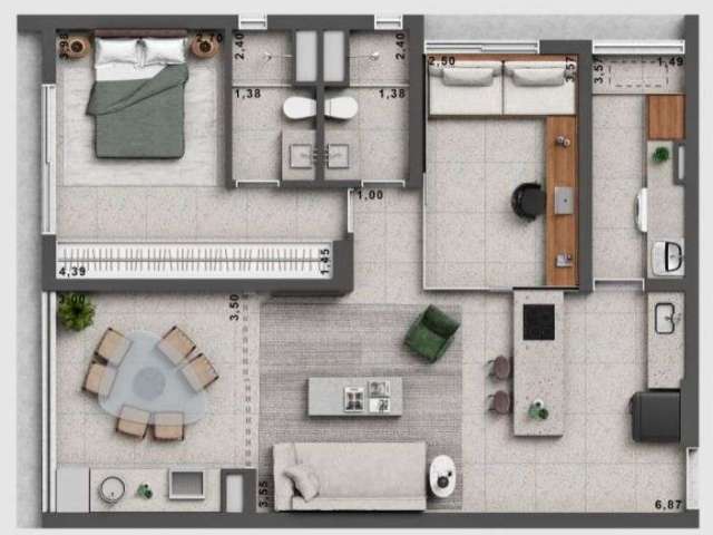 Apartamento com 2 dormitórios à venda, 82 m² por R$ 2.064.000,00 - Pinheiros - São Paulo/SP