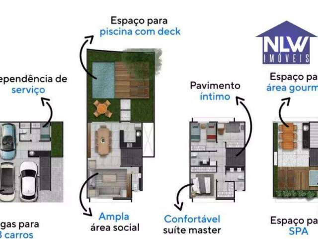 Casa à venda, 303 m² por R$ 3.450.000,00 - Jardim Panorama - São Paulo/SP