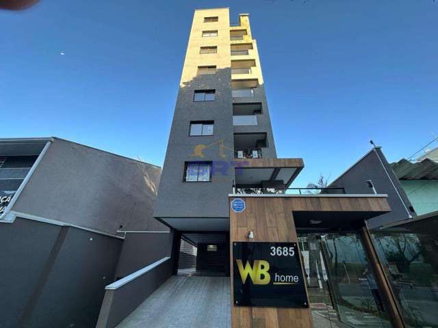 Apartamento à venda em Curitiba, Parolin, com 2 quartos, com 69.3 m², WB Home