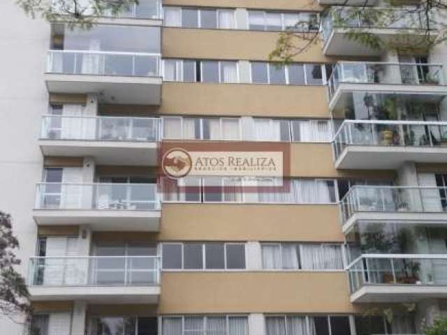 Espaçoso apartamento com sacada em Santo Amaro - São Paulo: 160M², 3 quartos e 4 banheiros à venda ou locação por R$7.000