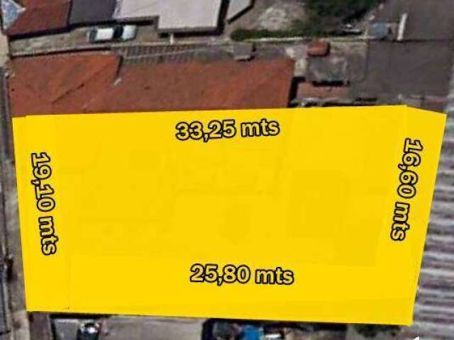 Excelente Terreno plano de 509.00 m² -frente 19,10 mts - Presidente Altino