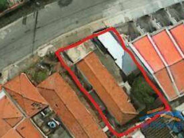 Terreno 410m² Frente 12.20m² com 2 Casas Antigas p/ Venda Vila Jaguara/SP