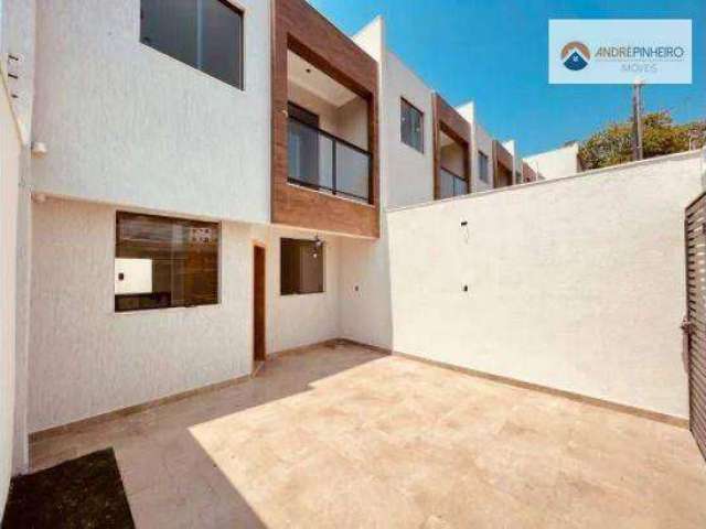 Casa com entrada independente 3 quartos sendo 01 com suite  à venda, 131 m² por R$ 729.000 - Santa Branca - Belo Horizonte/MG